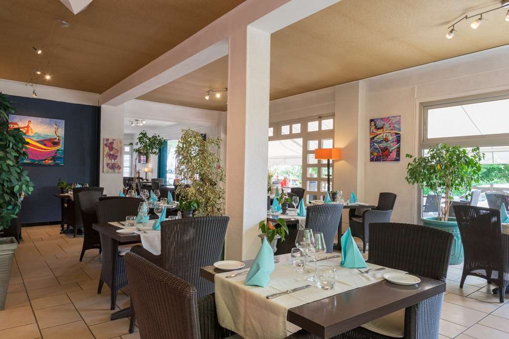 Hotel The Originals Perpignan Sud Le Grillon D'Or Le Boulou Restaurant foto